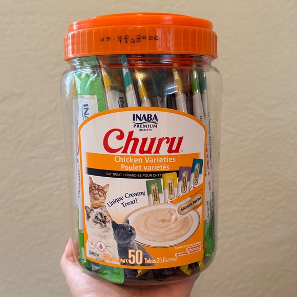 Churu Chicken Varieties Cat Treats and Churu for Kitten Tuna and Chicken Recipe - Picture 2 of 4